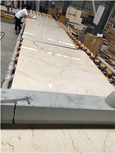 Turkey Beige Sofita Gold Marble Pattern Wall Tile And Slabs
