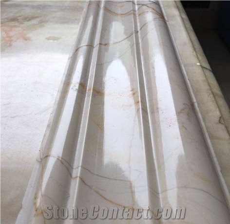 Turkey Beige Sofita Gold Marble Pattern Wall Tile And Slabs