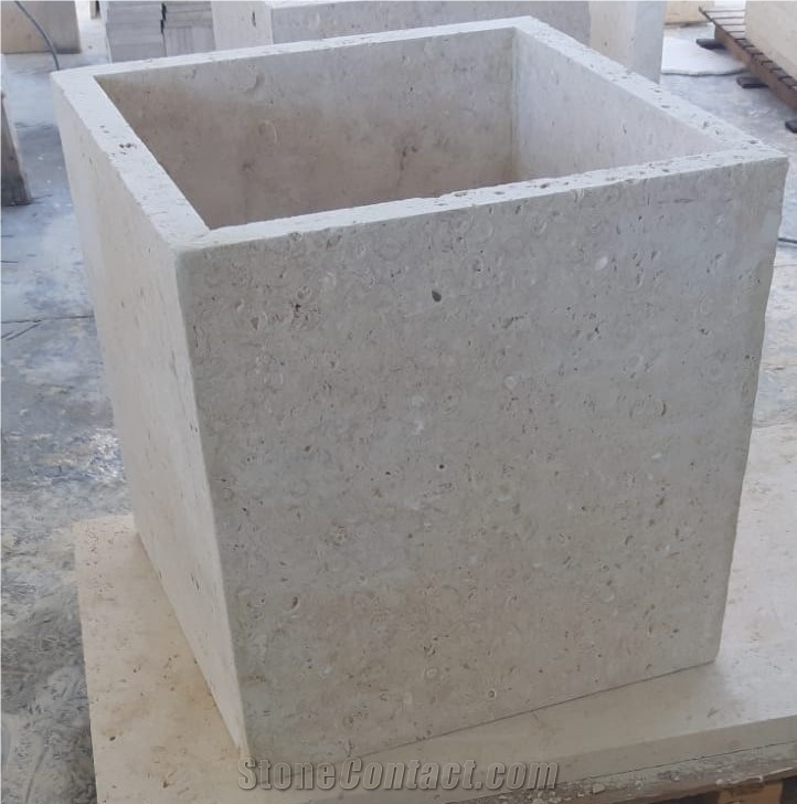 Coral Stone Planter Pots