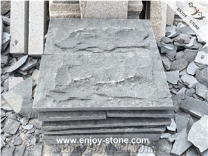 Green Granite Mushroom Wall Slabs/ Tiles
