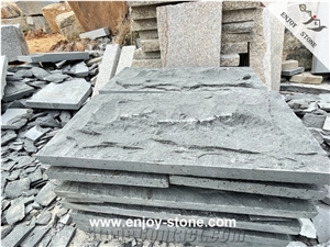 Green Granite Mushroom Wall Slabs/ Tiles