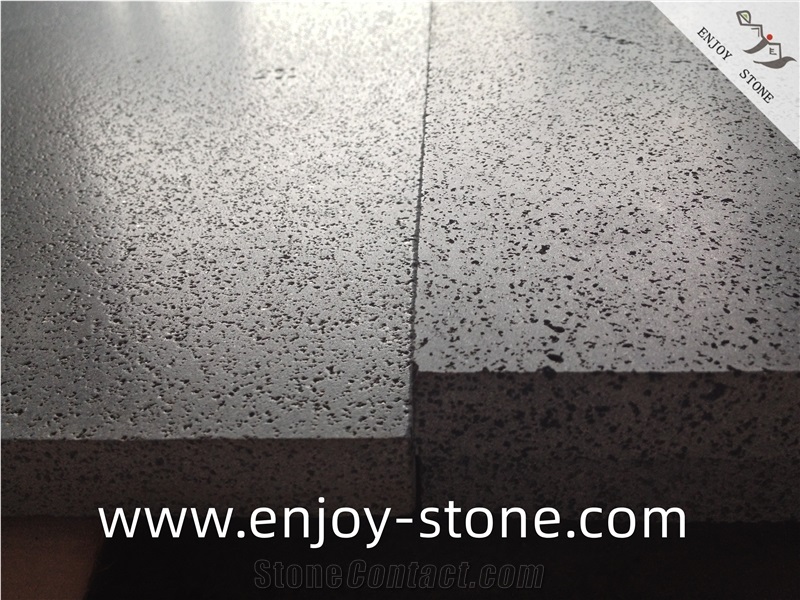 Leathered Zhangpu Grey Basalt