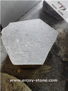 Zhangpu Black Basalt/Irregular Shape/Hexagon Flagstone Paver, Walkway Pavers