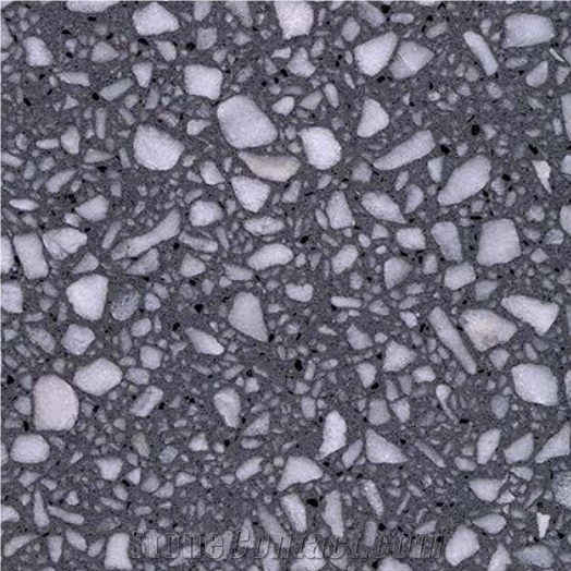 Athenlan Grey Terrazzo