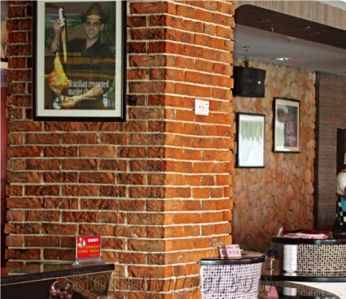 Cultured Brick Terracotta Wall Veneer
