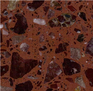 Lafite Red Terrazzo