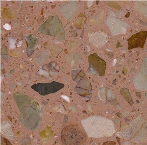 Rosy Stream Terrazzo