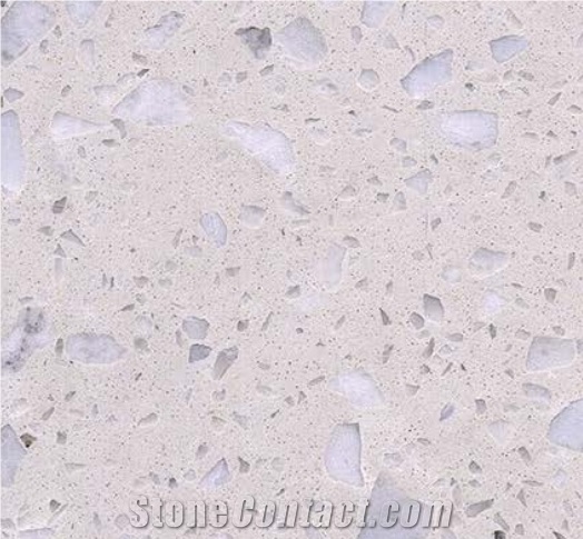 Snowing Dawn Terrazzo