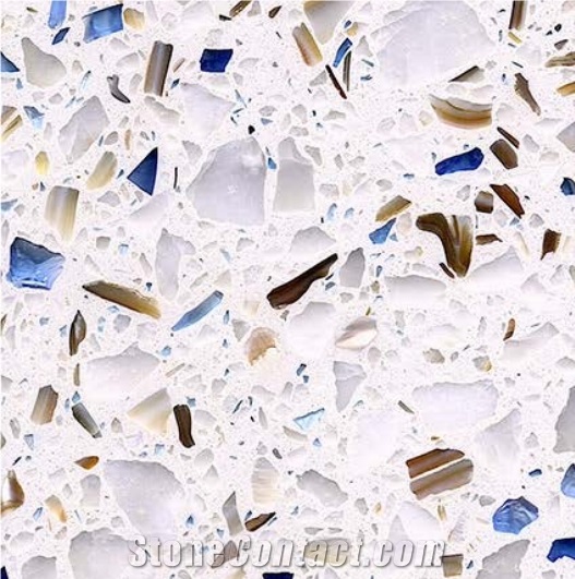 Venus White Terrazzo