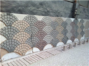 Cheap Anti-Slip Granite Cobble Stone