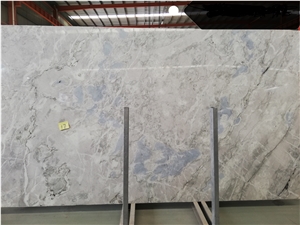 Arctic Sky Blue Marble Polished Honed Leathered Slab Tile