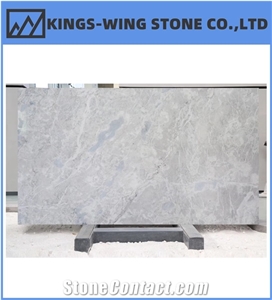 Arctic Sky Silver White Grey Blue Quartzite Slab & Tile
