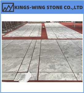 Own Quarry Arctic Sky Blue Quartzite Leathered Floor Tiles