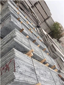 2Cm Thick China Juparana Grey And White Granite Slabs