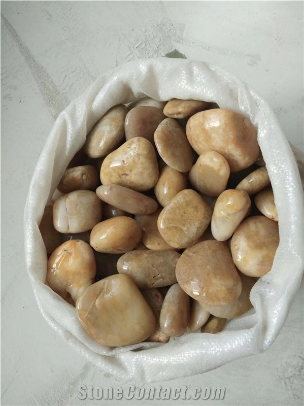 Beige White,Black Mixed Pebbles Stone 30-50Mm,50-80Mm