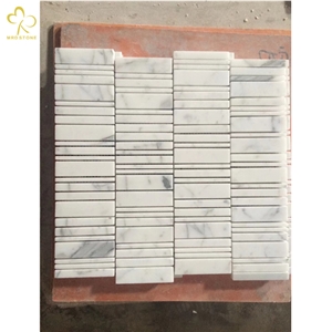 Carrara Look Natural Mosaic Tile For Swimming Pool