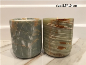 Natural Stone Candle Jars Interior Design Products