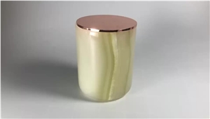 Natural Stone Candle Jars Interior Design Products