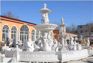 Water Feature Fountain With Flower Pot