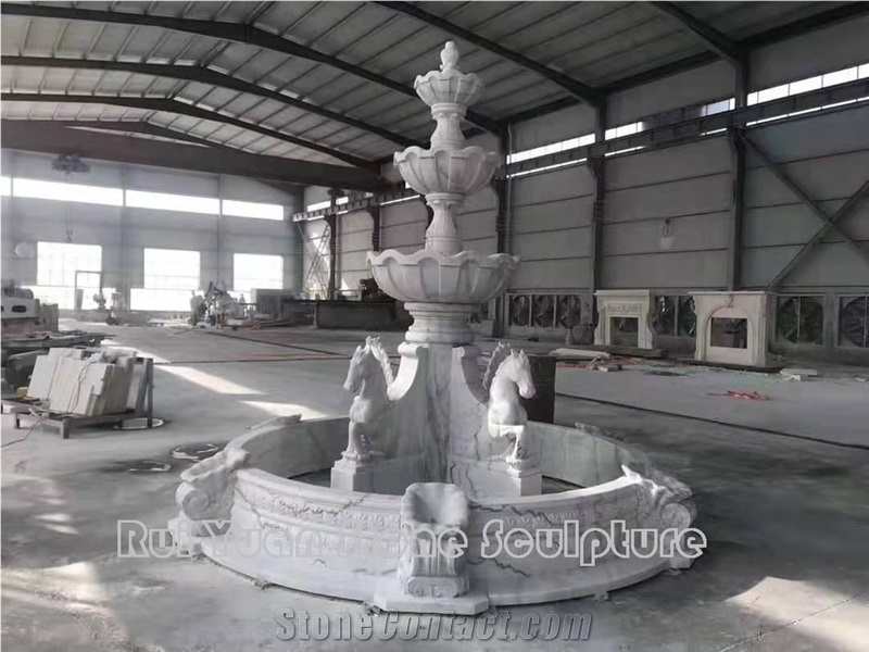 Water Feature Fountain With Flower Pot