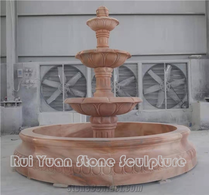 Water Feature Fountain With Flower Pot