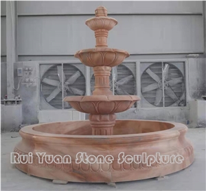 Water Feature Fountain With Flower Pot