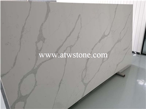 Artificial Calacatta Quartz Slabs