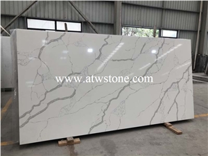 Calacatta Quartz Slabs, Artificial Calacatta Slabs