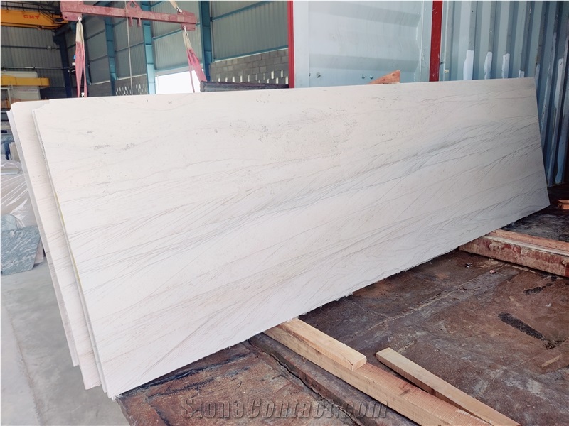 Silver Macaubas Quartzite Slabs