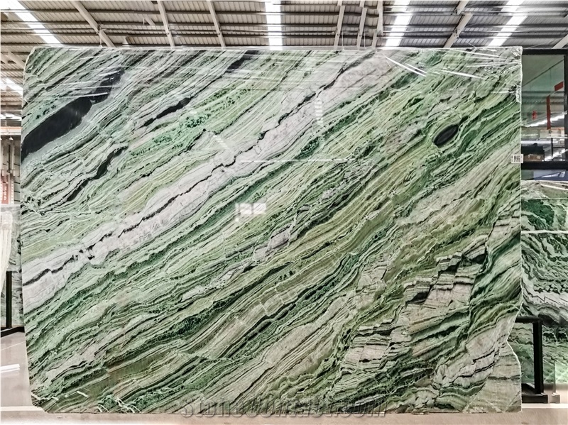 Jade Green Marble, Chinese Light Green Marble, Ice Green