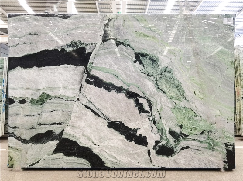 Jade Green Marble, Chinese Light Green Marble, Ice Green