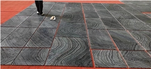 Black Wood Vein Marble Ancient Wood Marble Tiles