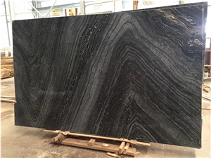 Black Wood Vein Marble Ancient Wood Marble Tiles