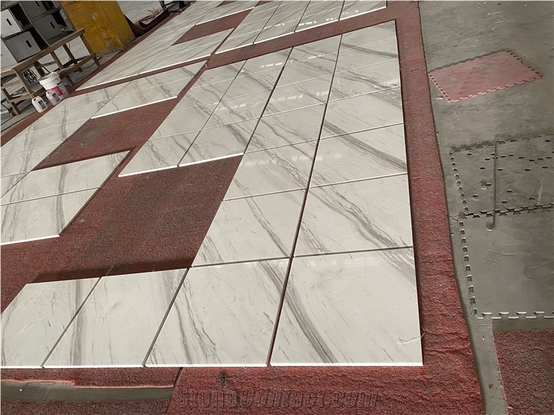 Greece Volakas White Marble Tiles Volakas Marble Tiles