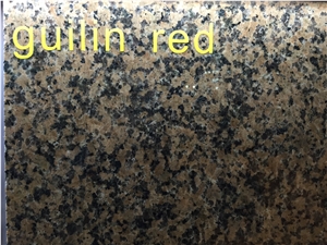 G561 Guilin Red Granite For Wall, Tile And Floor Project