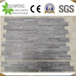 Fachada De Piedra Natural Stone Z Black Slate Wall Cladding