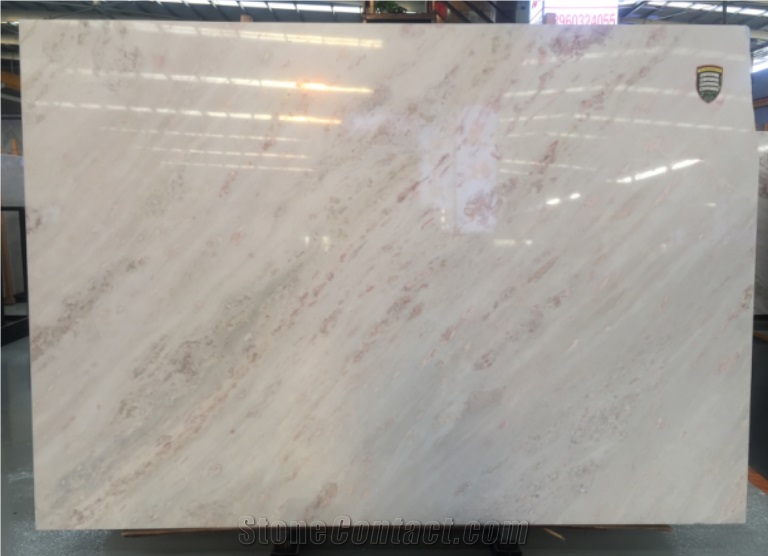 Big Size Rose Pink Jade Marble Factory Stock Slab