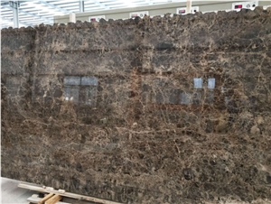 Dark Emperador Dark Brown Marlbe With Black Grain
