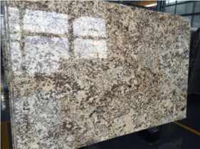 Good Quality Delicatus Yellow Factory Polished Slab