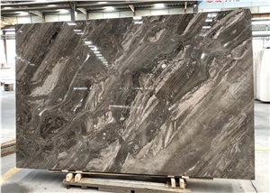 Quality Primacy Venetian Brown Marble Slab