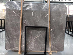 Selling Well Thunder Grey Polished Marble Slab