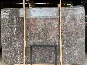 Superior Quality Hangzhou Grey Factory Marble Slab Superior Quality Hangzhou Grey Factory Marble Slab