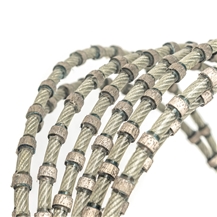 Diamond Wire Saw For Granite Block Quarrying Dressing 11Mm