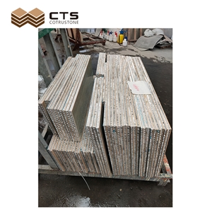 Beige Travertine Honeycomb Tiles Lightweight Panels 5Mm