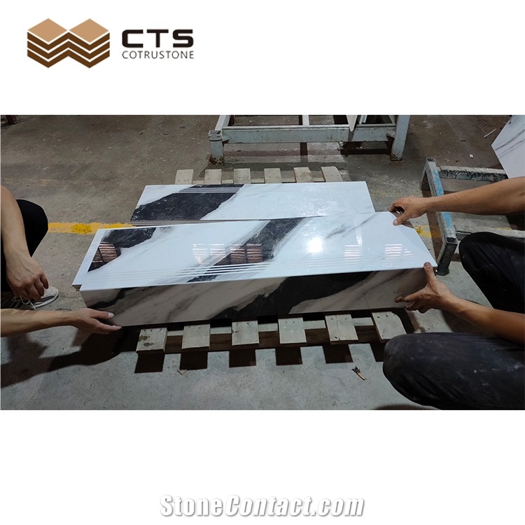 Custom Design Panda White Interior Home Step Riser Design