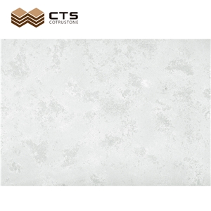 Leather Surface Grey Quartz Slab
