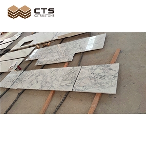 Modern Design Super Calacatta Grey Quartz Kitchen Countertop
