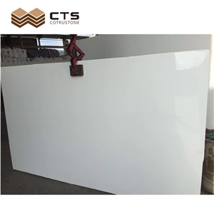 Pure White Ceramic Stone Tile Big Slab Floor Wall Bathroom