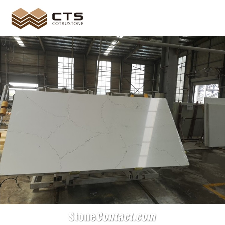 Statuario White Quartz White Basic Color Wholesale Price
