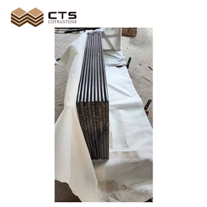 Black Galaxy Granite Countertop Bullnose Edge 2400Mm*60Mm Polished